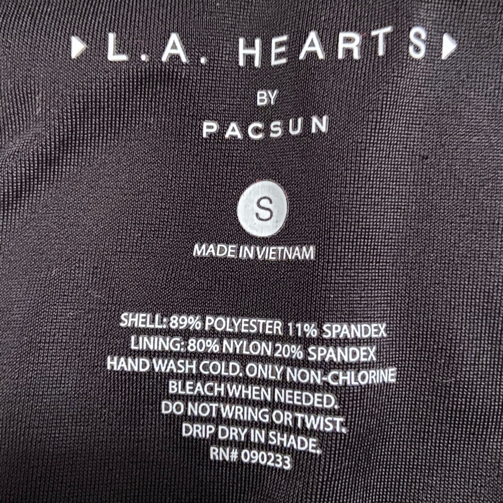 BLACK PACSUN SWIMSUIT BOTTOMS , CHEEKY SIZE SMALL